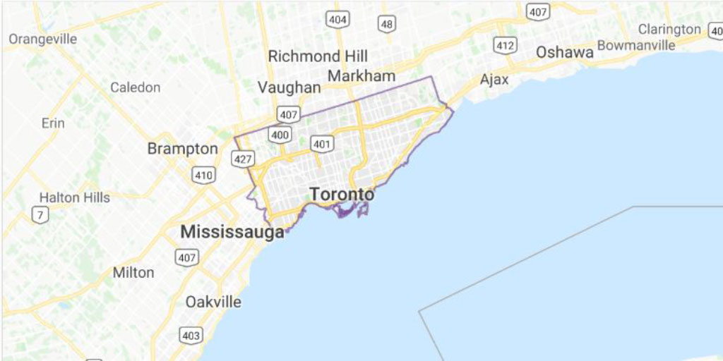 Neo Code Locations - Toronto Map