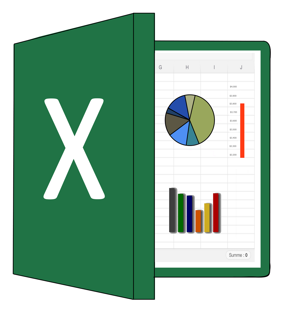 Excel reports and charts